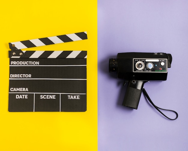 Klaps i kamera filmowa