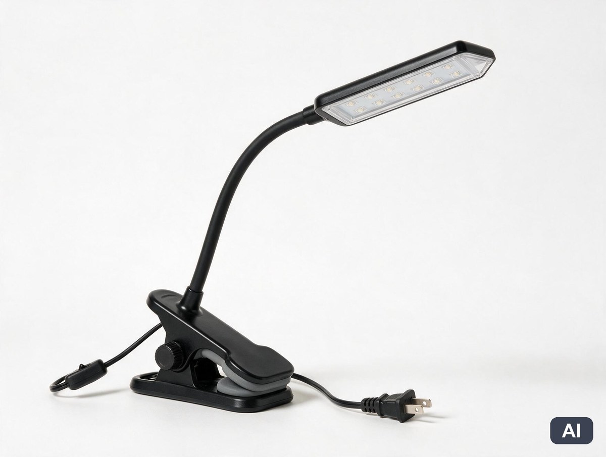 Lampa do doświetlania roślin - wizualizacja AI