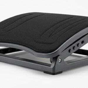 Podnóżek ergonomiczny pod biurko - wizualizacja AI